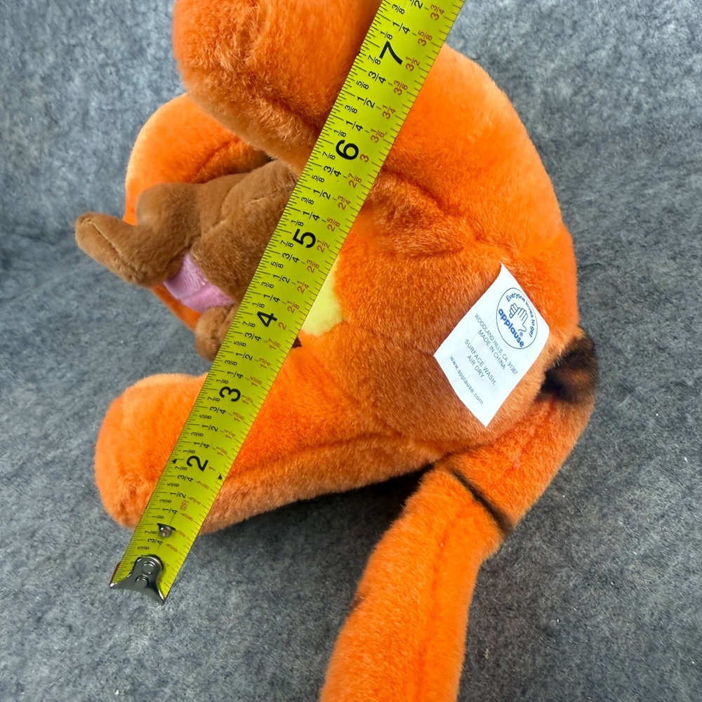 Vintage Applause Disney Winnie the Pooh Tigger Holding Roo Plush Toy 10 in RARE - Picture 8 of 8
